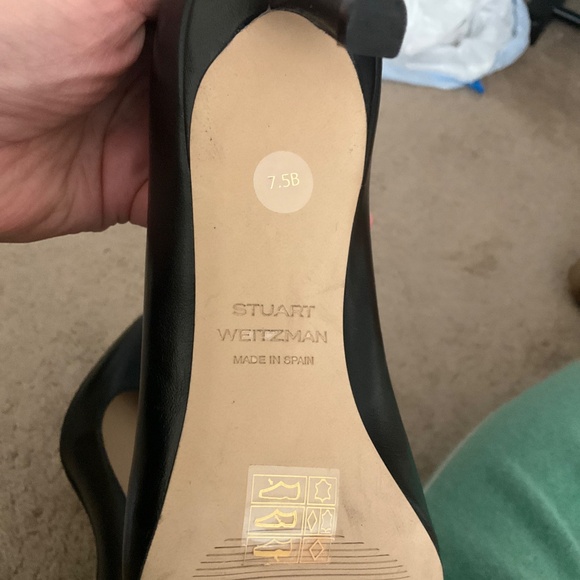 STUART WEITZMAN 75mm Leather Pumps - Picture 9 of 10